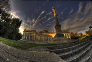 villa torlonia teratro con obelisco hdr colore-marioiscra