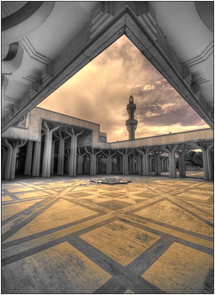 moschea roma hdr