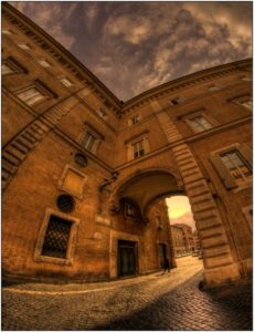 prospettiva superiore hdr