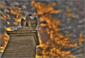 aquila romana hdr colorato