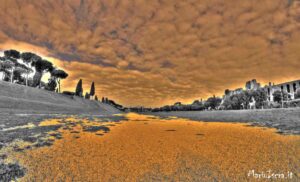 veduta dal basso circo massimo roma