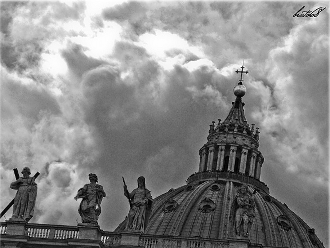 particola cupola a san pietro