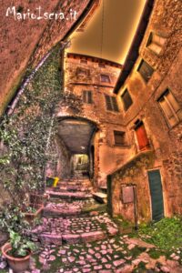 veduta vicolo di cori